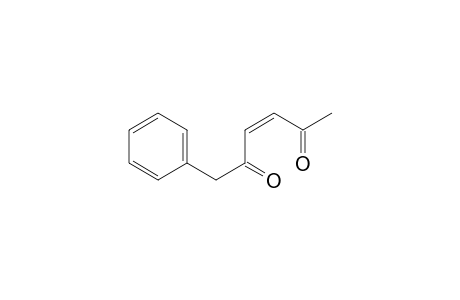 (Z)-1-phenylhex-3-ene-2,5-dione