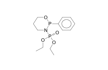 2-PHENYL-3-DIETHOXYPHOSPHORYL-1,3,2-OXAZAPHOSPHORINANE