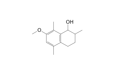 7-Methoxy-2,5,8-trimethyl-1-tetralol