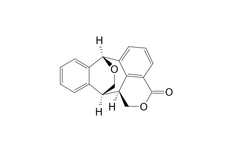 7,12-(Epoxymethano)-3H-benzo[5,6]cyclohepta[1,2,3-de]-2-benzopyran-3-one, 1,7,12,12a-tetrahydro-, [7R-(7.alpha.,12.alpha.,12a.alpha.)]-