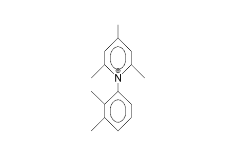 2,4,6-Trimethyl-1-(2,3-dimethyl-phenyl)-pyridinium cation
