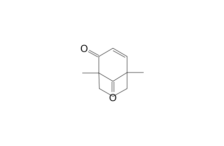 Bicyclo[3.3.1]non-3-ene-2,9-dione, 1,5-dimethyl-, (.+-.)-
