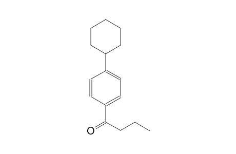 1-(4-cyclohexylphenyl)-1-butanone