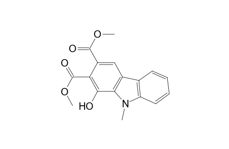 1-Hydroxy-9-methyl-carbazole-2,3-dicarboxylic acid dimethyl ester