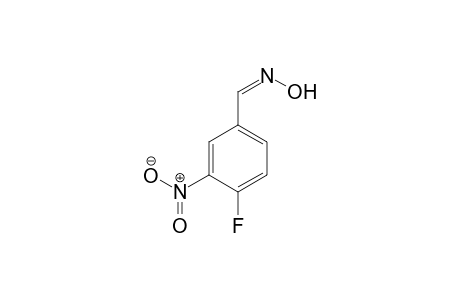 4-Fluoro-3-nitrobenzaldoxime