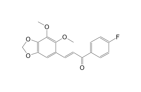 2-propen-1-one, 3-(6,7-dimethoxy-1,3-benzodioxol-5-yl)-1-(4-fluorophenyl)-, (2E)-