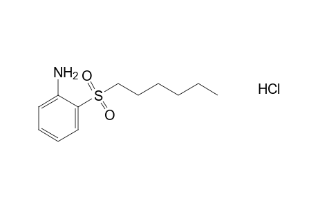 o-(hexylsulfonyl)aniline, hydrochloride