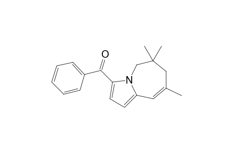 phenyl(6,6,8-trimethyl-6,7-dihydro-5H-pyrrolo[1,2-a]azepin-3-yl)methanone