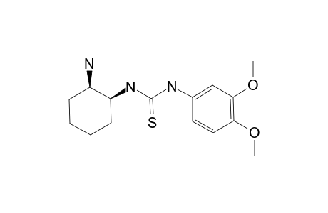 1-[(1S,2R)-2-aminocyclohexyl]-3-(3,4-dimethoxyphenyl)thiourea