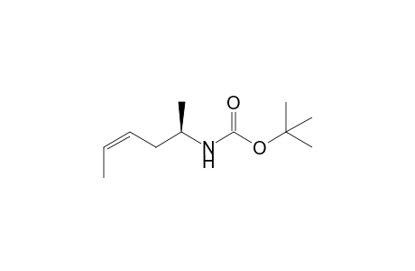 (R,Z)-2-(tert-Butoxycarbonylamino)-4-hexene