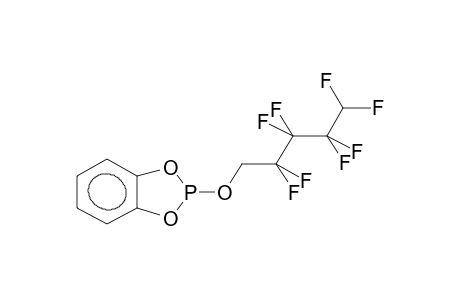 2-(1,1,5-TRIHYDROOCTAFLUOROPENTOXY)-4,5-BENZO-1,3,2-DIOXAPHOSPHOLANE