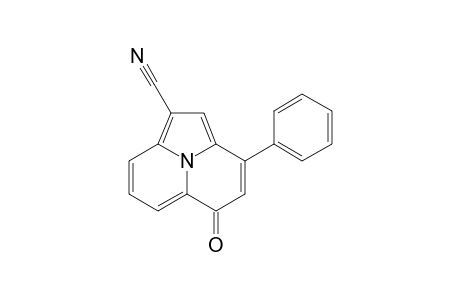 1-Cyano-3-phenyl-5H-pyrrolo[2,1,5-de]quinolizin-5-one
