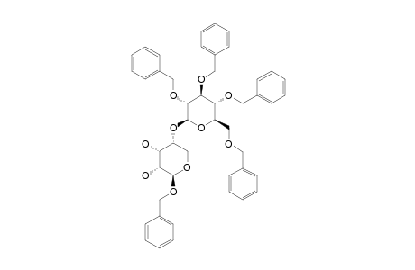 BENZYL-4-O-(2,3,4,6-TETRA-O-BENZYL-BETA-D-GLUCOPYRANOSYL)-BETA-D-RIBOPYRANOSIDE