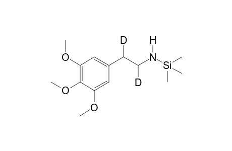 a,b-D2-Mescaline TMS