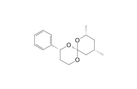 (2R,6R,8R,10S)-4-Phenyl-8,10-dimethyl-1,5,7-trioxaspiro[5.5]undecane