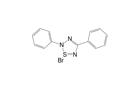 2,4-Diphenyl-2H-1,2,3,5-thiatriazol-1-ium bromide