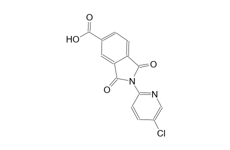1H-isoindole-5-carboxylic acid, 2-(5-chloro-2-pyridinyl)-2,3-dihydro-1,3-dioxo-