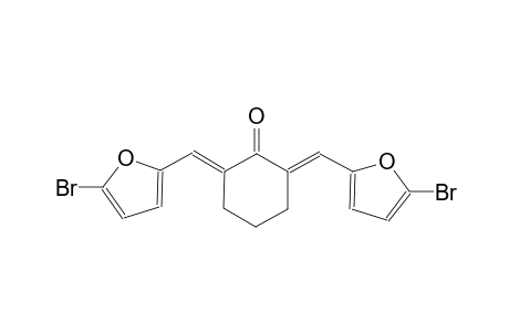 (2E,6E)-2,6-bis[(5-bromo-2-furyl)methylene]cyclohexanone