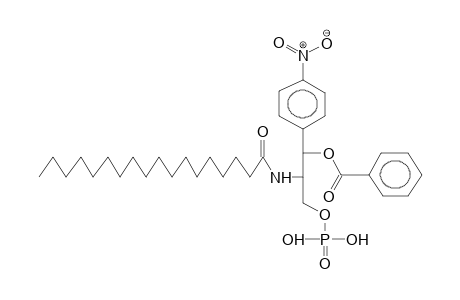 D-THREO-3-BENZOYLOXY-3-(4-NITROPHENYL)-2-STEAROYLAMINO-1-PHOSPHOXYPROPANE
