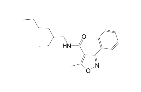 N-(2-ethylhexyl)-5-methyl-3-phenyl-4-isoxazolecarboxamide