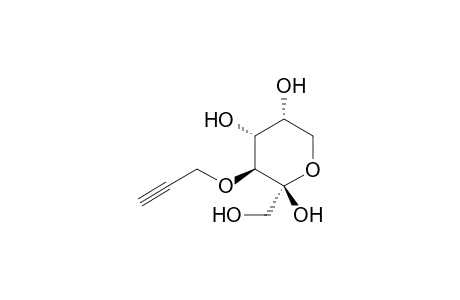 3-O-(2'-Propynyl)-.beta.-D-fructopyranose