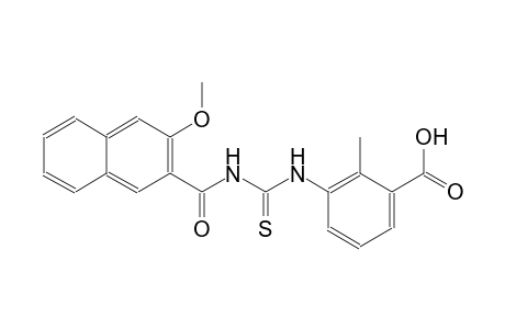 3-({[(3-methoxy-2-naphthoyl)amino]carbothioyl}amino)-2-methylbenzoic acid