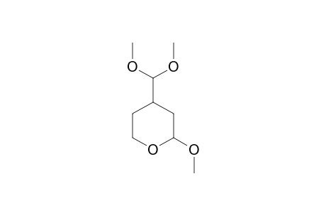 2H-Pyran, 4-(dimethoxymethyl)tetrahydro-2-methoxy-