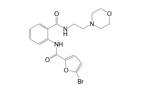 2-furancarboxamide, 5-bromo-N-[2-[[[2-(4-morpholinyl)ethyl]amino]carbonyl]phenyl]-