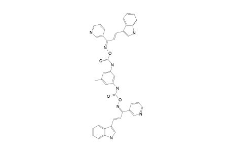 3,5-BIS-[3-[BETA-(3-INDOLYL)-ACRYLOYLETHYLTHIOSEMICARBAZIDE]-PYRIDINE]-TOLUENE