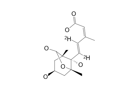 4,5-D(2)-8'-HYDROXY-DIHYDROPHASEIC-ACID;MINOR-ISOMER