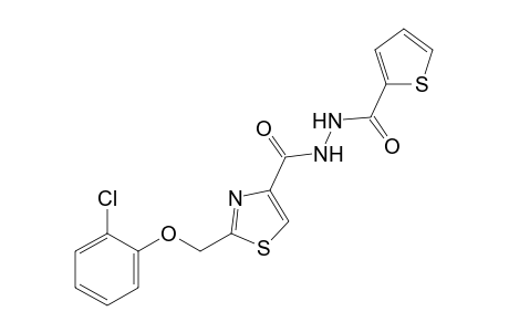 1-{{2-[(o-chlorophenoxy)methyl]-4-thiazolyl}carbonyl}-2-thenoylhydrazine