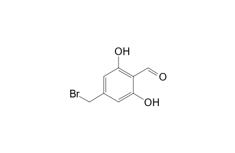 4-(bromomethyl)-2,6-dihydroxybenzaldehyde