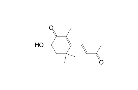 2-Cyclohexen-1-one, 6-hydroxy-2,4,4-trimethyl-3-(3-oxo-1-butenyl)-, (E)-(.+-.)-