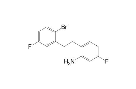 2-[2'-(2"-Bromo-5"-fluorophenyl)ethyl]-5-fluorophenylamine