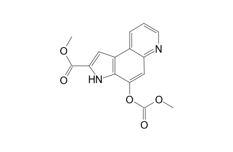 Methyl 4-(4-Methoxycarbonyl)oxy-3H-pyrrolo[3,2-f]quinoline-2-carboxylate