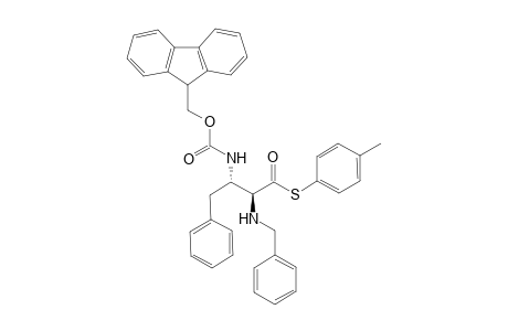 2-(N-Fluoren-9-ylmethoxycarbonylamino)-2-benzyl-1-(benzylamino)-1-(4'-tolylthiocarbonyl)ethane