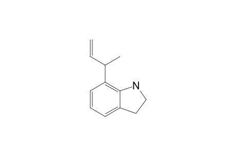 7-(1-METHYLALLYL)-INDOLINE