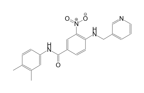 N-(3,4-dimethylphenyl)-3-nitro-4-[(3-pyridinylmethyl)amino]benzamide