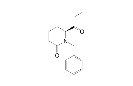 (S)-1-Benzyl-6-propionylpiperidin-2-one