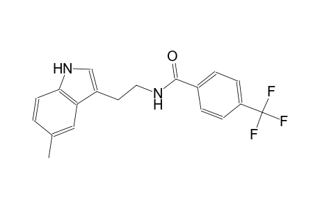 N-[2-(5-methyl-1H-indol-3-yl)ethyl]-4-(trifluoromethyl)benzamide