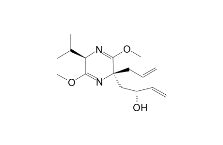 (2R)-1-[(2R,5S)-3,6-dimethoxy-2-propan-2-yl-5-prop-2-enyl-2H-pyrazin-5-yl]-3-buten-2-ol
