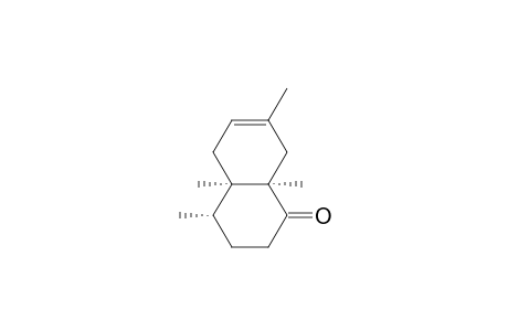 1(2H)-Naphthalenone, 3,4,4a,5,8,8a-hexahydro-4,4a,7,8a-tetramethyl-, (4.alpha.,4a.alpha.,8a.alpha.)-(.+-.)-