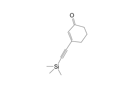 3-((trimethylsilyl)ethynyl)cyclohex-2-en-1-one
