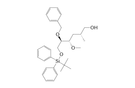 (2R,4S,5R)-5-Benzyloxy-6-(tert-butyldiphenylsilyl)oxy-4-methoxy-2-methyl-1-hexanol