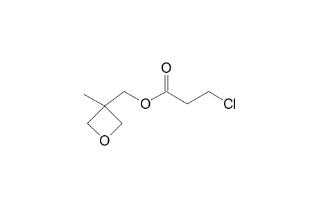 3-chloropropionic acid (3-methyloxetan-3-yl)methyl ester