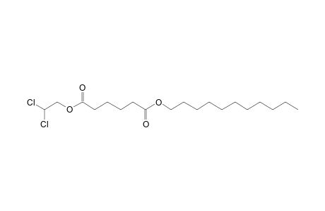 Adipic acid, 2,2-dichloroethyl undecyl ester