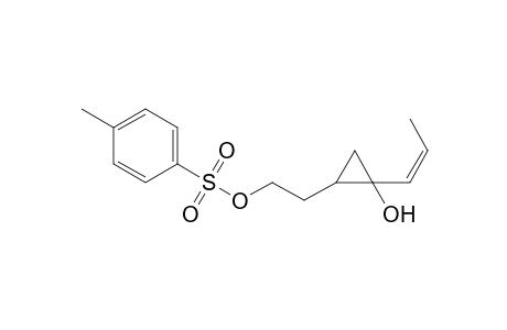 (Z)-1-(Prop-1-enyl)-2-(tosyloxyethyl)cyclopropanol