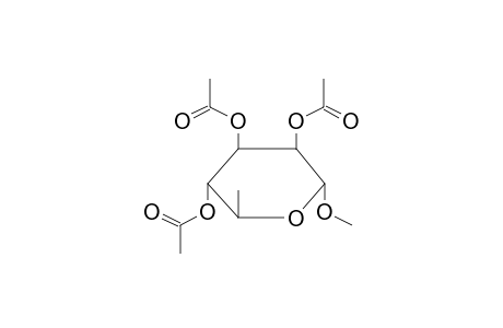 Methyl 2,3,4-tri-O-acetyl-6-deoxyhexopyranoside