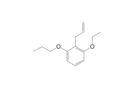 1-ethoxy-2-allyl-3-propoxy-benzene