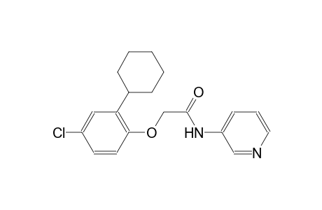 acetamide, 2-(4-chloro-2-cyclohexylphenoxy)-N-(3-pyridinyl)-
